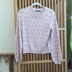 Milly sweater with pearls